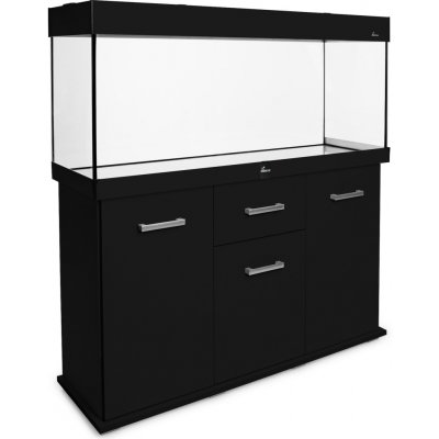Diversa Solid LED akvarijní set rovný černý 2x24 W 240 l – Hledejceny.cz