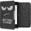 Pouzdro na čtečku knih KW Mobile Felt Dont Touch KW4848911 pro Amazon Kindle Paperwhite 4 2018 černé