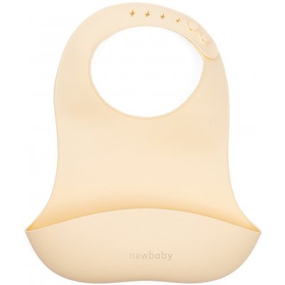 New Baby silikonový bryndák béžová – Zbozi.Blesk.cz