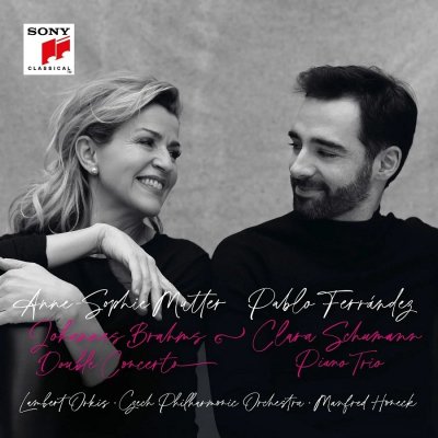 Johannes Brahms, Clara Schumannová - Double Concerto, Piano Trio Anne-Sophie Mutter Pablo Ferrández LP – Hledejceny.cz