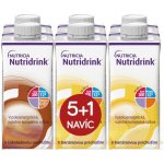 NUTRIDRINK 5+1 PŘÍCHUŤ ČOKOLÁDA - BANÁN POR SOL 6x200ML – Zboží Mobilmania