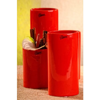 Paramit Dita váza červená 15 cm – Sleviste.cz