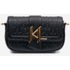 Kabelka Karl Lagerfeld Černá dámská vzorovaná kabelka