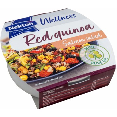 Nekton Wellness Red Quinoa lososový salát 160 g – Zboží Mobilmania