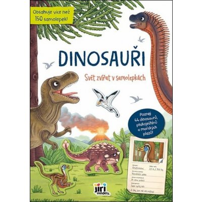 Svět zvířat v samolepkách dinosauři – Sleviste.cz