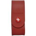 Victorinox Kožené pouzdro červené 4.0520.1 – Zboží Dáma