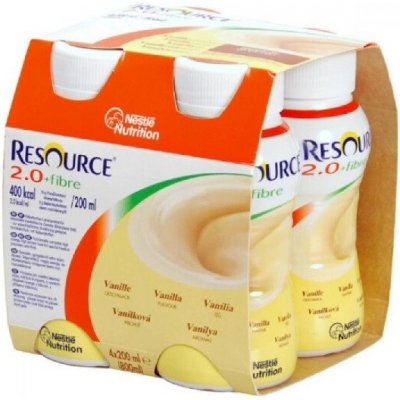 RESOURCE 2,0 KCAL VANILKOVÝ 4X200 ML POR SOL 4X200ML – Hledejceny.cz