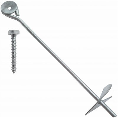 DOMAX Stabilizační kotva k zavrtání do země KWZ – Sleviste.cz