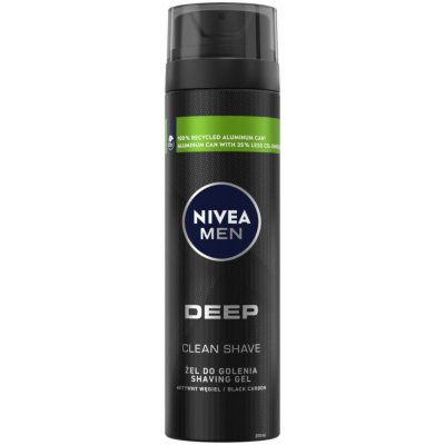 Nivea Men Deep gel na holení 200 ml – Sleviste.cz