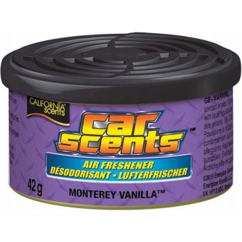 California Scents Car Scents Monterey Vanilla 42g