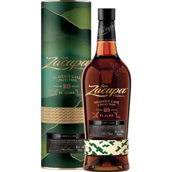 Ron Zacapa Heavenly cask collection El Alma 23y 40% 0,7 l (tuba)