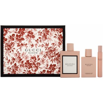 Gucci Bloom EDP 100 ml + EDP 7,4 ml + tělové mléko 100 ml dárková sada