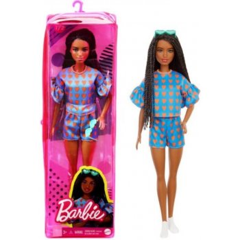 Barbie Modelka Černoška srdíčka