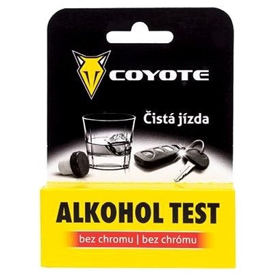 Alkohol tester - detekční trubička, jednorázový - COYOTE – Hledejceny.cz