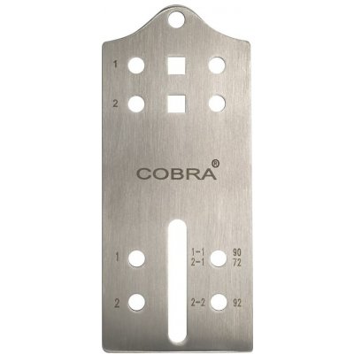 Vrtací šablona pro rozetové kování, kov OSABLONAXR – Sleviste.cz