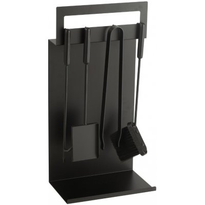 J-line Larry Černé krbové nářadí – Zboží Mobilmania