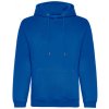 Pánská mikina Just Hoods Unisex mikina s kapucí JH201 Royal Blue