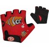 Rukavice na kolo Author Fish Junior SF red/black