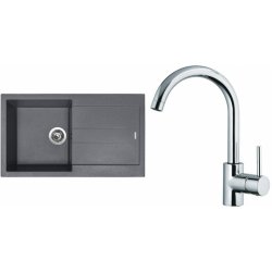 Set Sinks Amanda 860 NANO Nanogrey N4 + Mix 35