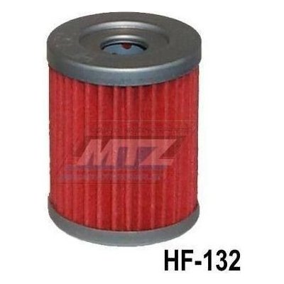 Filtr olejový HF132 (HifloFiltro) - Suzuki DR125S + DRZ125 + RV125 Van Van + DR200S + RV200 Van Van + LTF250 + Kawasaki KH125 + KLX125 + Yamaha YP400 Majesty + YP400R/RA X-Max + 400i MaxSym + Arctic C – Zboží Mobilmania