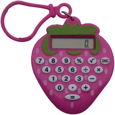 GTUP Kalkulačka pro děti JAHODA růžová GT-24PINK – Hledejceny.cz