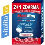 Zdrovit Hořčík+B6 3 x 20 šumivých tablet – Hledejceny.cz