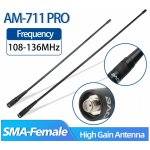 BAOFENG AM-771 PRO AIR Band Anténa 108-136Mhz 37 cm SMA-F – Zboží Živě
