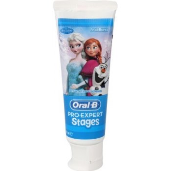 Oral B Pro-Expert Stages Princess zubní pasta pro děti příchuť Bubble Gum 75 ml