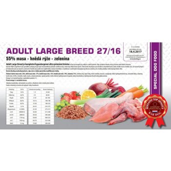 Bardog adult Large breed 27/16 12 kg