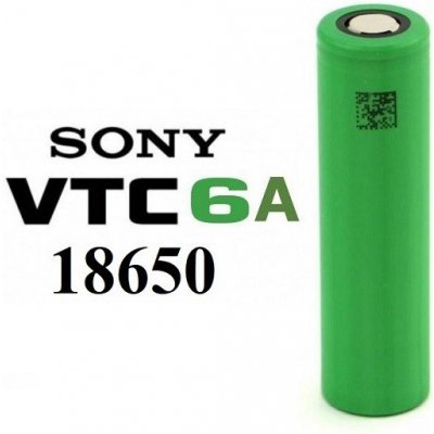 SONY VTC6A baterie 18650 25A 3000mAh – Zboží Mobilmania