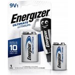 Energizer Ultimate LITHIUM 9V 1ks 7638900332872 – Zboží Mobilmania