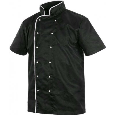 Canis CXS CHEF s krátkým rukávem pánský černo-bílý 42 – Zboží Dáma