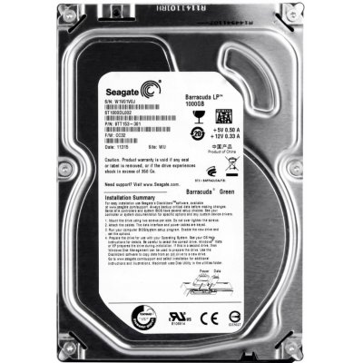 Seagate B-Green 1TB, SATA, 5900rpm, 32MB, ST1000DL002