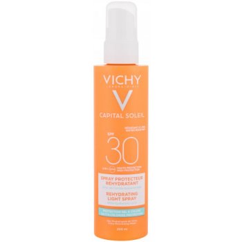 Vichy Capital Soleil Beach Protect multi protekční sprej proti dehydrataci pokožky SPF30 200 ml