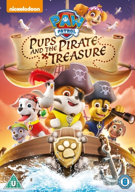 Paw Patrol: Pups and the Pirate Treasure DVD