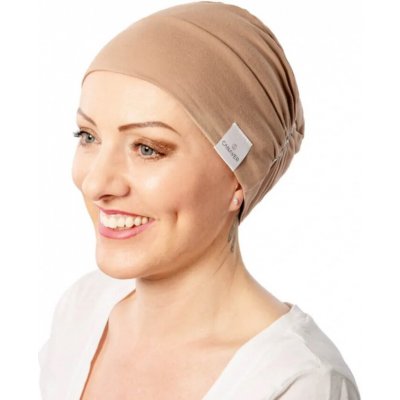 Dámská onko čepice po chemoterapii Canaver 1-vrstvá hnědá – Hledejceny.cz