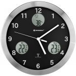Bresser MyTime io Wall Clock 30cm black – Hledejceny.cz