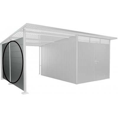 Biohort Boční stěna pro postranní střechu AvantGarde/AvantGarde ECO- šedý křemen Velikost A8- 260 x 380 19088 – Hledejceny.cz