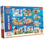 Trefl 10v1 Paw Patrol Tlapková patrola 960001 – Hledejceny.cz
