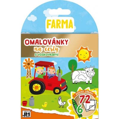 Jiri Models Omalovánky na cesty Farma set s voskovkami a držátkem – Zbozi.Blesk.cz