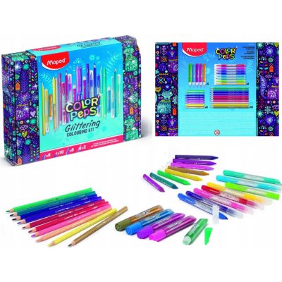 Maped Výtvarný kufřík Creativ Glitter – Hledejceny.cz