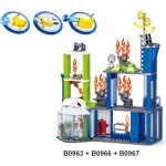 Sluban B0967 Velký požární vůz s dělem a pojízdným robotem – Zboží Dáma