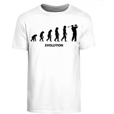 Bestgolf Vtipné triko s golfovým motivem Evoluce – Zboží Mobilmania