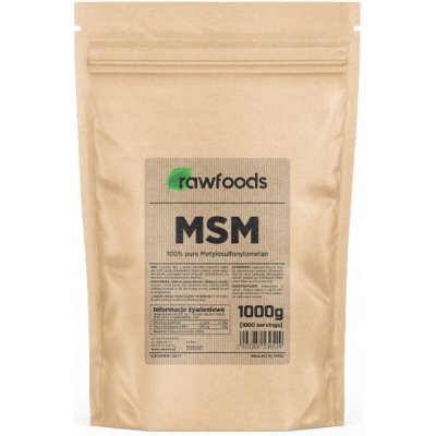 RawFoods Čistý MSM organická síra v prášku 1000 g – Hledejceny.cz