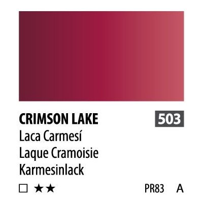 Crimson Lake 503 PWC Extra Fine Artists Water Color ShinHan – Zboží Mobilmania