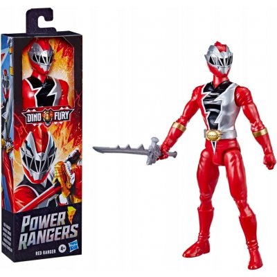 Hasbro Power Rangers Dino Fury Roter Ranger Action Spielfigur