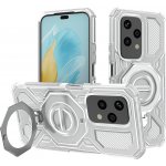 Techsuit – Carbon Shield PRO odolný obal na Honor 200 Lite – bílý transparentní – Sleviste.cz