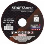 Kraft & Dele Brusný kotouč 115 x 1,0 x 22,23 mm KD1990 – Zboží Dáma