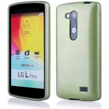 Pouzdro JELLY Case Metallic LG L Fino D290N zelené