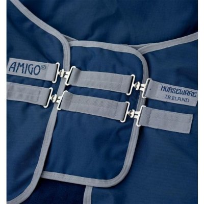 Horseware Extender Amigo navy titanium grey – Zboží Mobilmania
